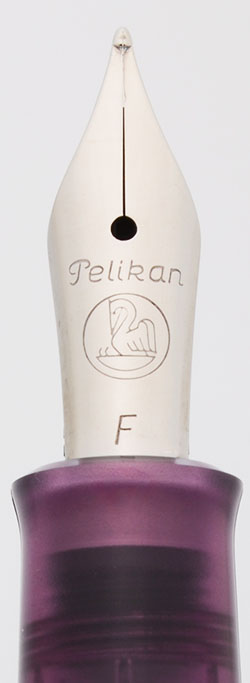 Pelikan M205 Fountain Pen - Demonstrator Amethyst, Chrome Trim